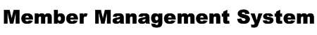 Member Management System